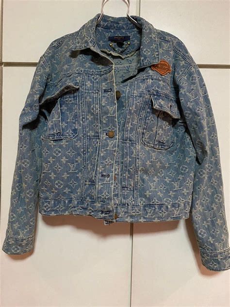 denim jacket louis vuitton|louis vuitton denim jacket women's.